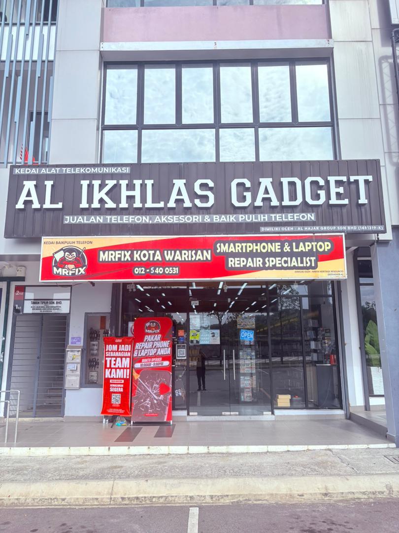 Kedai MRFIX Kota Warisan di Jalan Arena Warisan Puteri