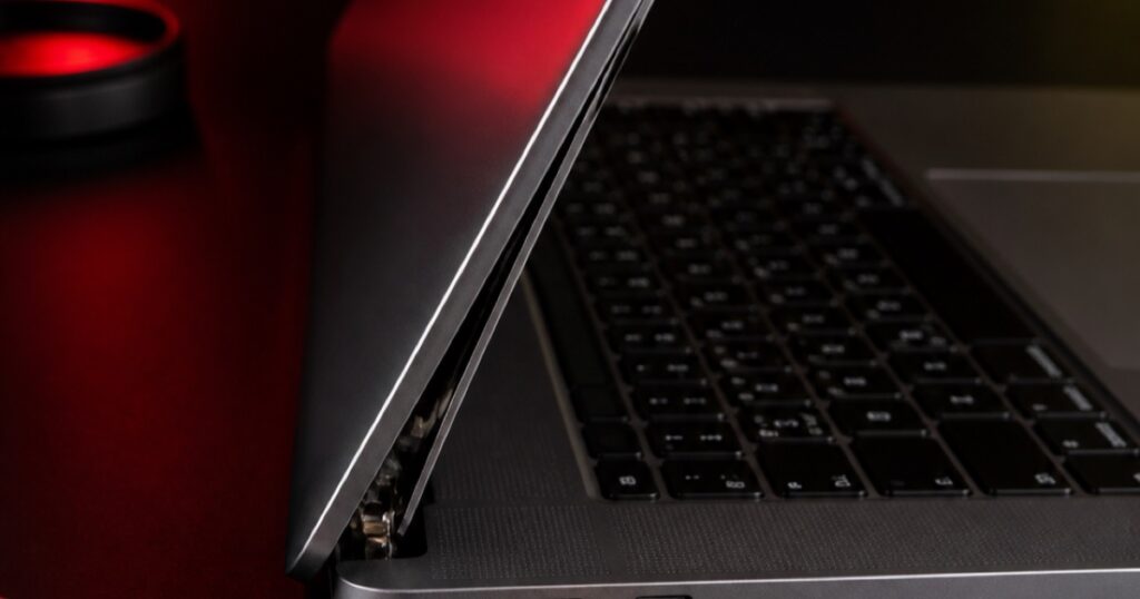 Laptop hinge repair Putrajaya safety-check illustration