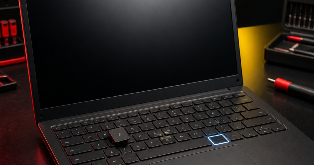 Laptop keyboard repair Putrajaya key-fault illustration