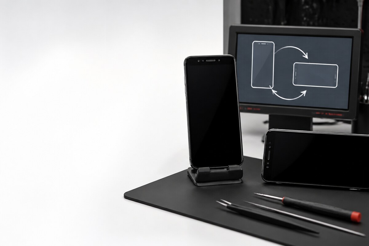 Ujian skrin tidak berpusing untuk repair auto rotate phone Bangi