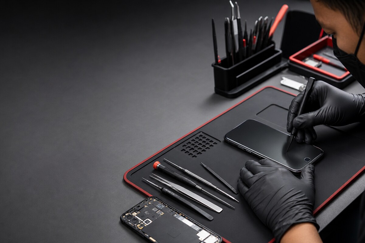 Under-display and physical fingerprint sensor inspection
