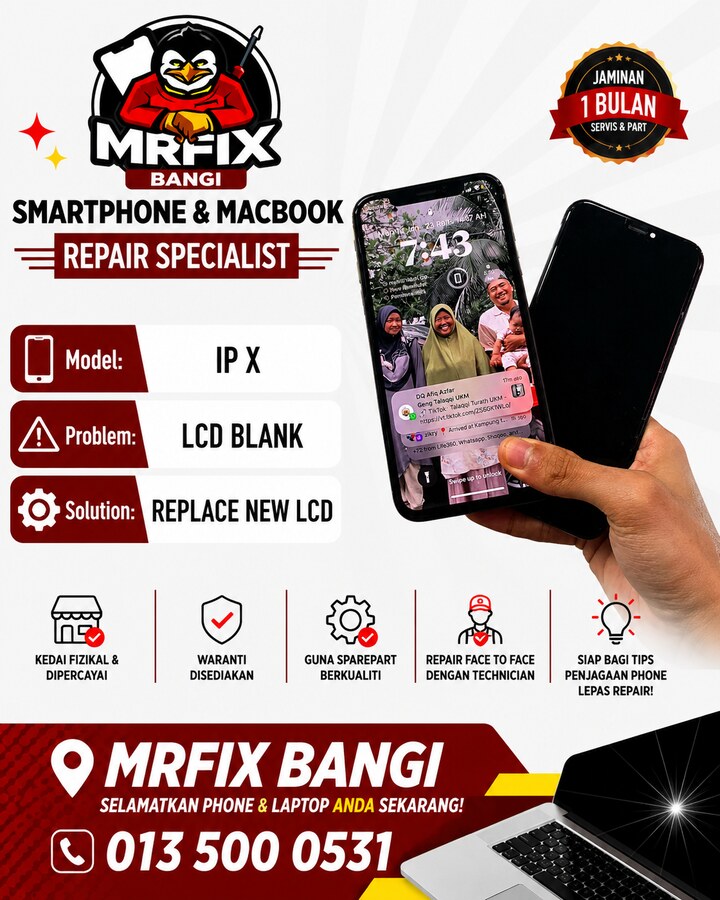 Mobile data and antenna diagnosis at MRFIX Bangi