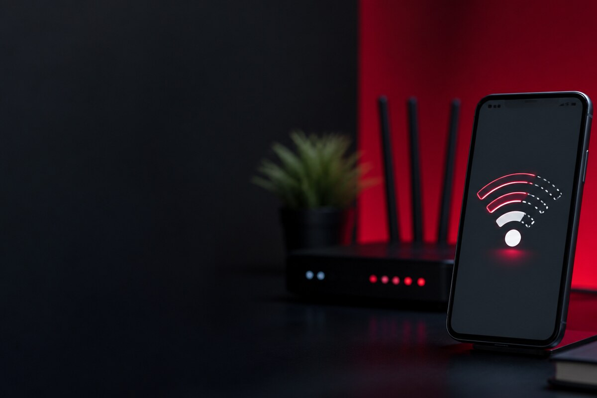 Weak WiFi signal assessment for repair WiFi phone Bangi