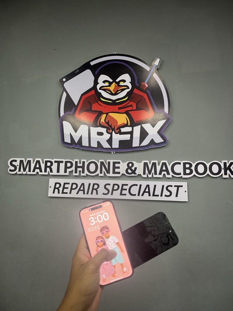 Contoh hasil pemeriksaan dan repair phone di MRFIX Saujana Utama